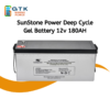 SunStone Power Deep Cycle 12V 180AH Gel Battery
