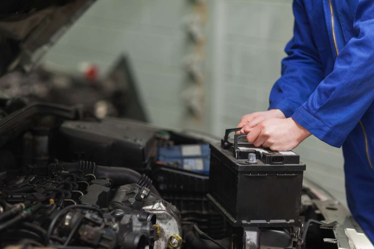 Disposing a car battery - donate it to a mechanic or auto shop