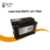 GTK Lead Acid DIN70 12V 70Ah